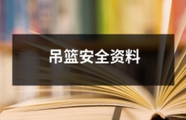 吊籃安全資料大全（共156套打包）